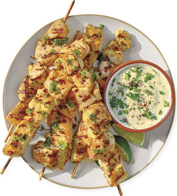 Seasoned Chicken Skewers