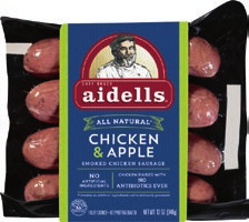 Aidells Link Sausage 12 oz, Johnsonville Breakfast Sausage Links or Patties 12 oz or Fast Fixin' Breaded Chicken 22.5-24 oz