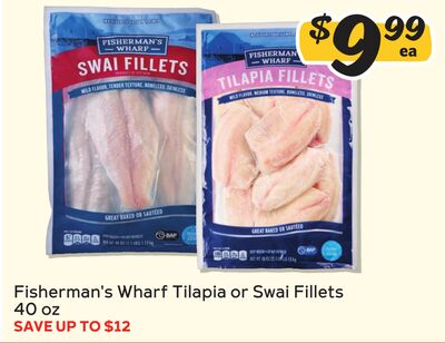 Fisherman's Wharf Tilapia or Swai Fillets