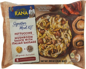 Rana Lasagna, Chicken Alfredo, Sausage & Mushroom Fettuccine or Take Home Chicken Enchilada