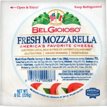 BelGioioso Fresh Mozzarella Balls or Logs