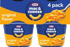 Kraft Mac & Cheese or Velveeta Shells & Cheese Cups