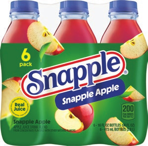 6 Pk San Pellegrino Ciao 11.15 oz cans or 6 Pk Snapple Tea 16.9 oz btls