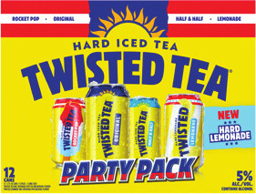 12 Pk Mike's Hard Lemonade, Twisted Tea or Redd's Apple Bites 7.5-12 oz