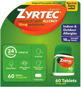 Select Zyrtec