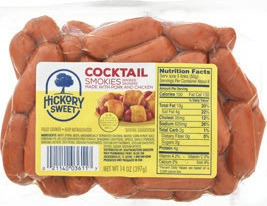 Hickory Sweet Cocktail Smokies 14 oz or Smithfield Bacon 12-16 oz