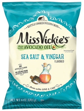 Miss Vickie's Avocado Oil Kettle Chips - Salt & Vinegar