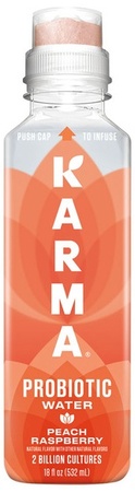 Karma Water Probiotic Water - Peach Raspberry