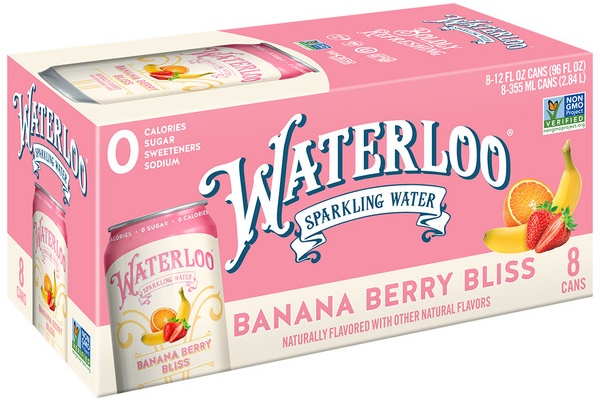 Waterloo Sparkling Water - Banana Berry