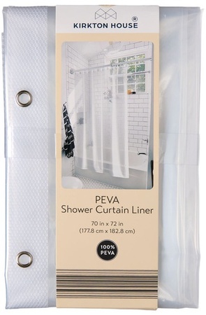 KIRKTON HOUSE Shower Curtain Liner - Clear