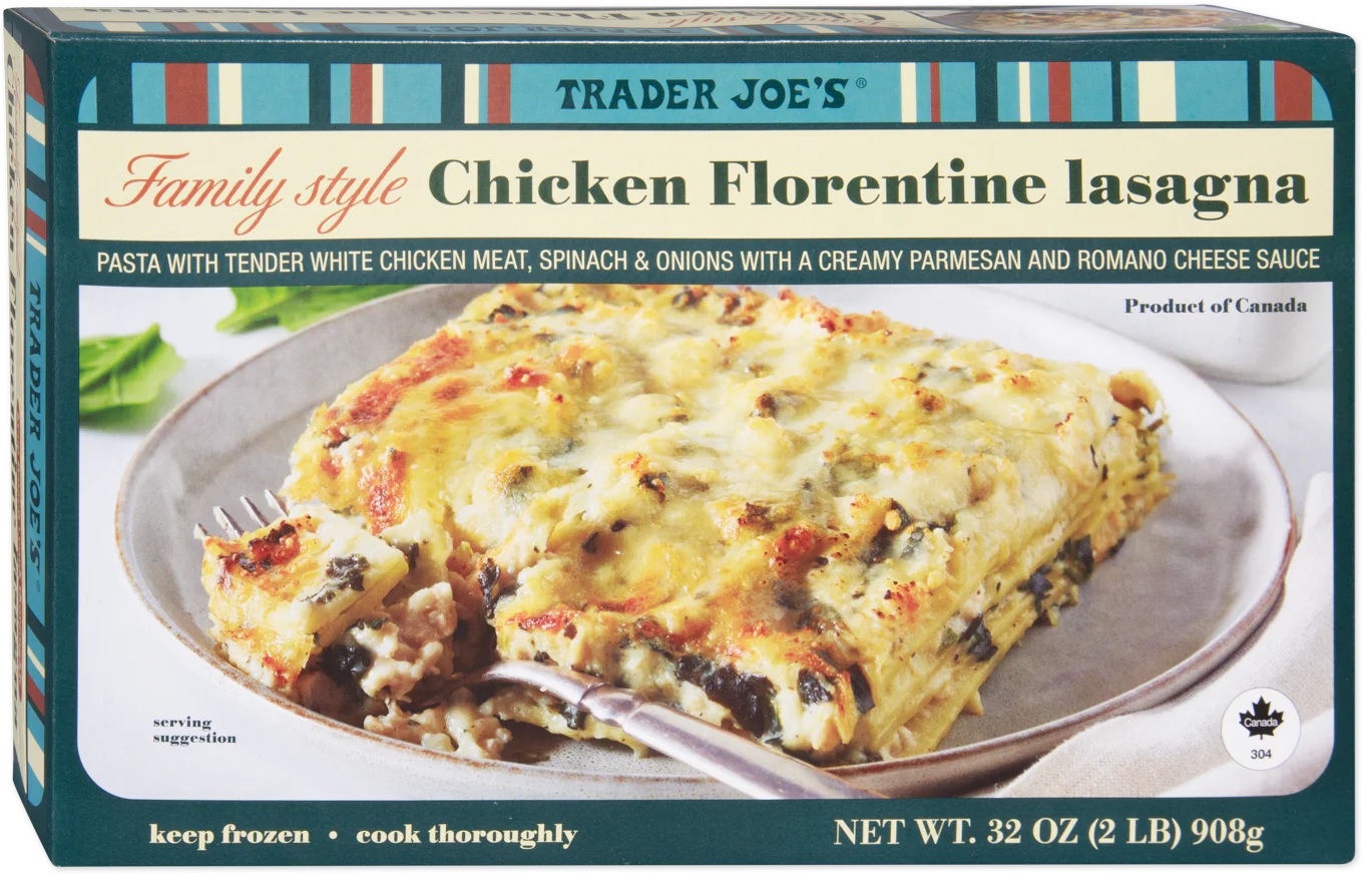 Family Style Chicken Florentine Lasagna