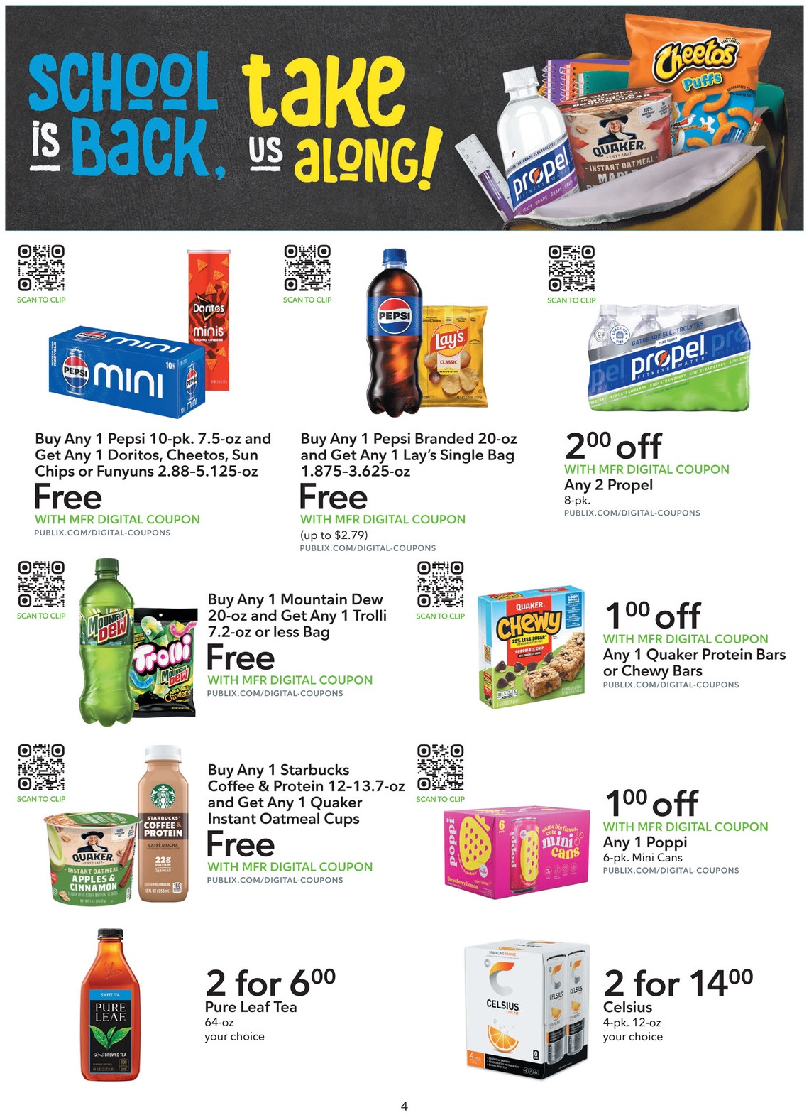 Publix Extra Savings Flyer Page 4