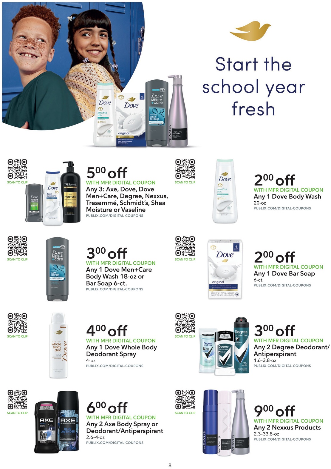 Publix Extra Savings Flyer Page 8