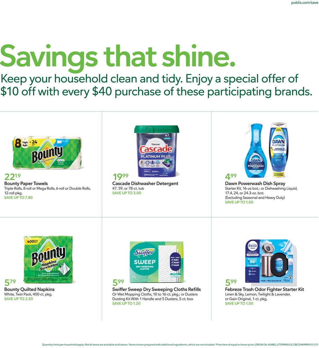 Publix Weekly Ad Page 11