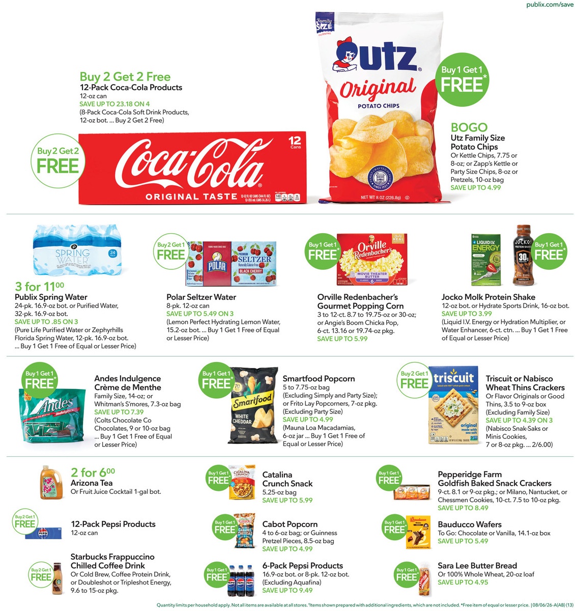 Publix Weekly Ad Page 13