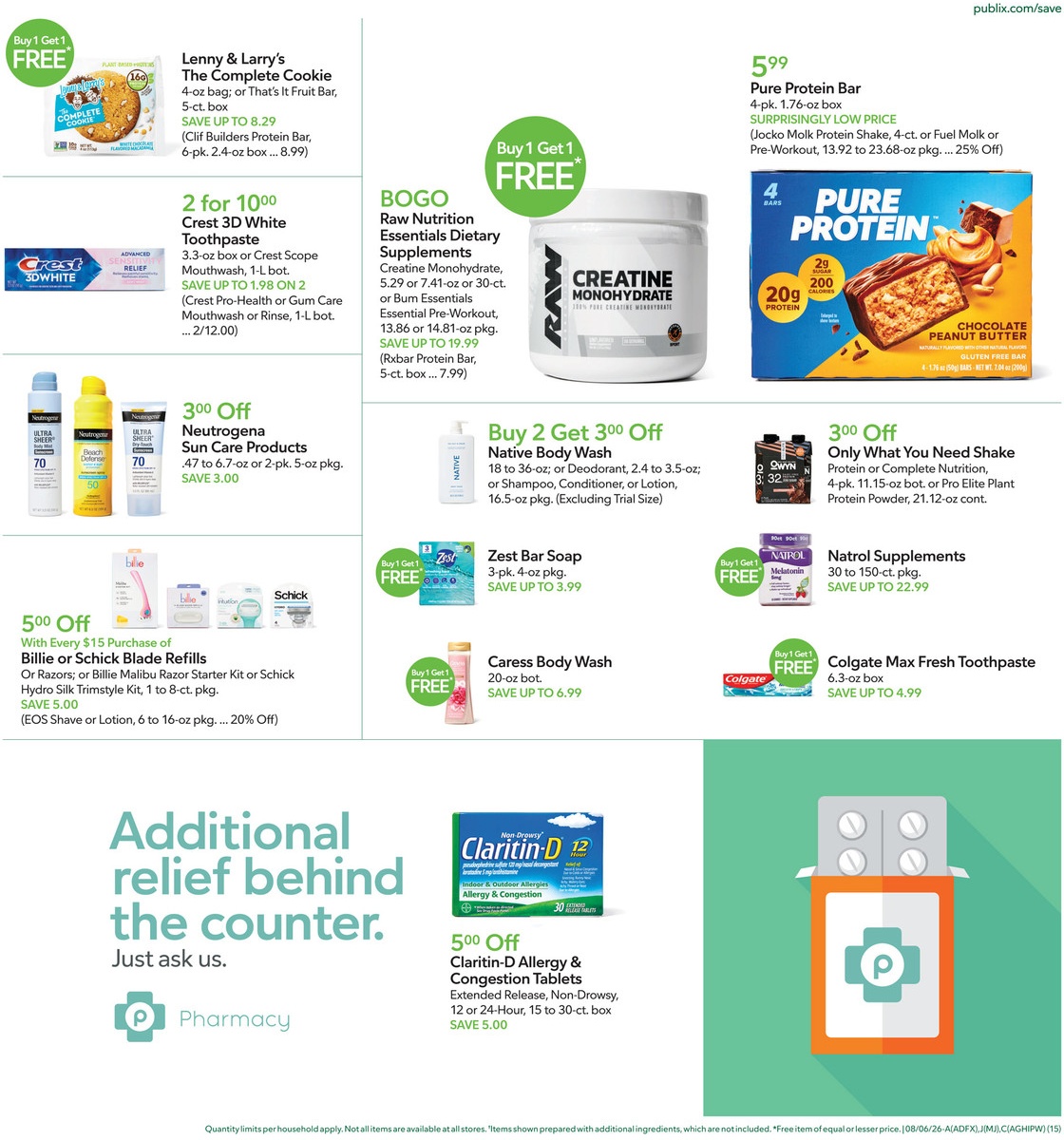Publix Weekly Ad Page 15