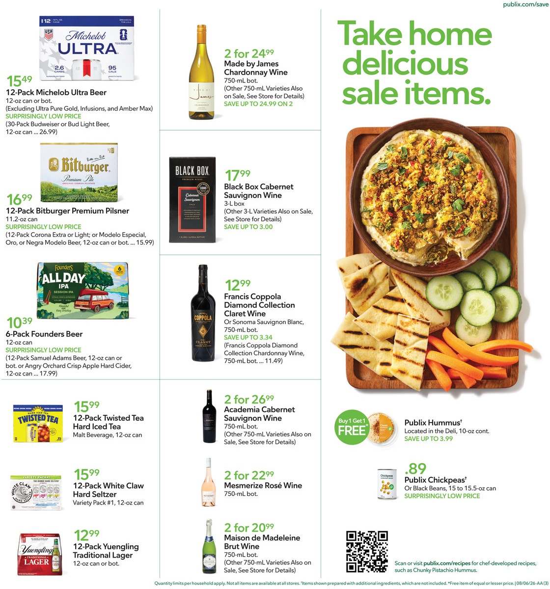Publix Weekly Ad Page 3