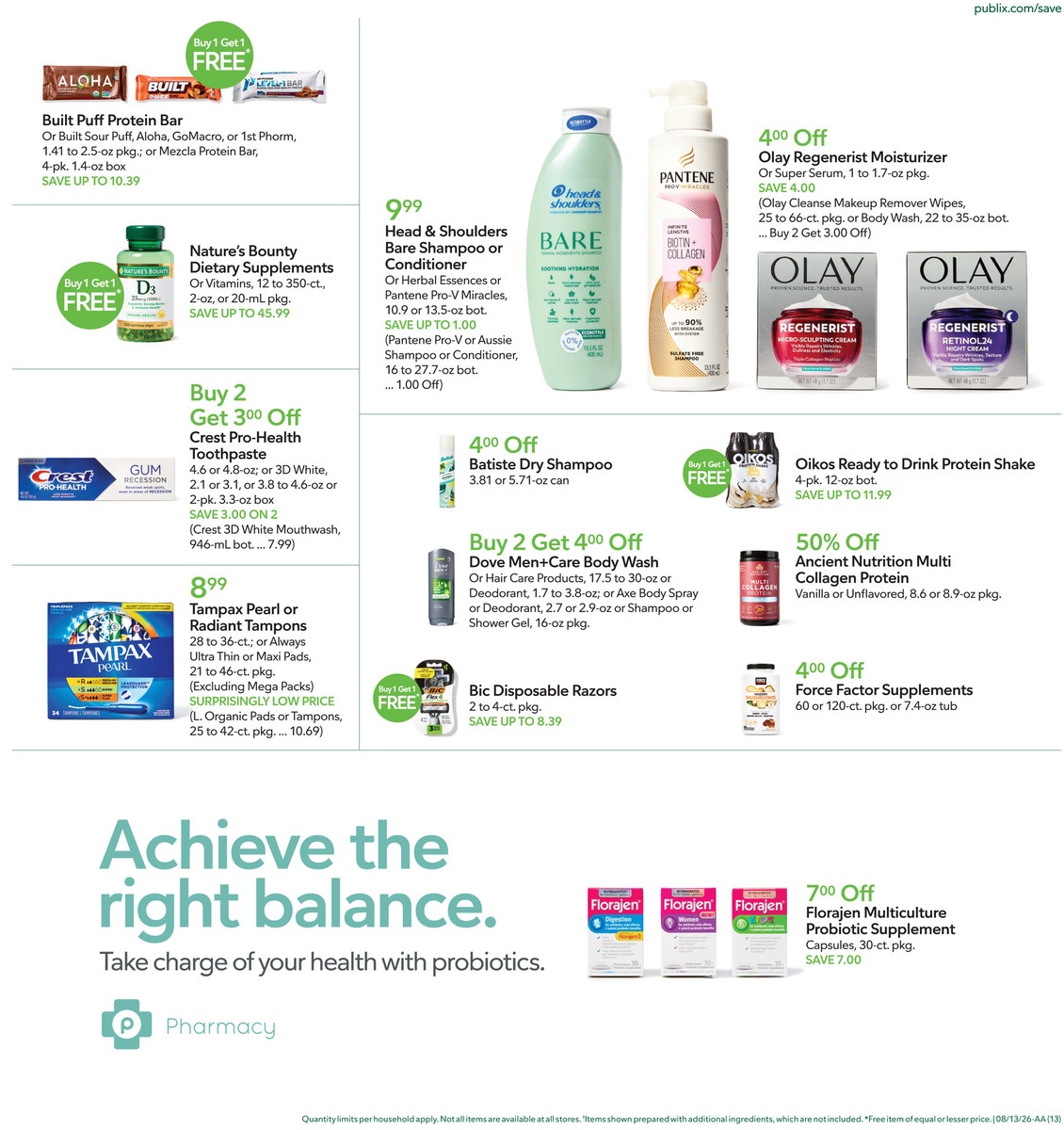 Publix Weekly Ad Page 13