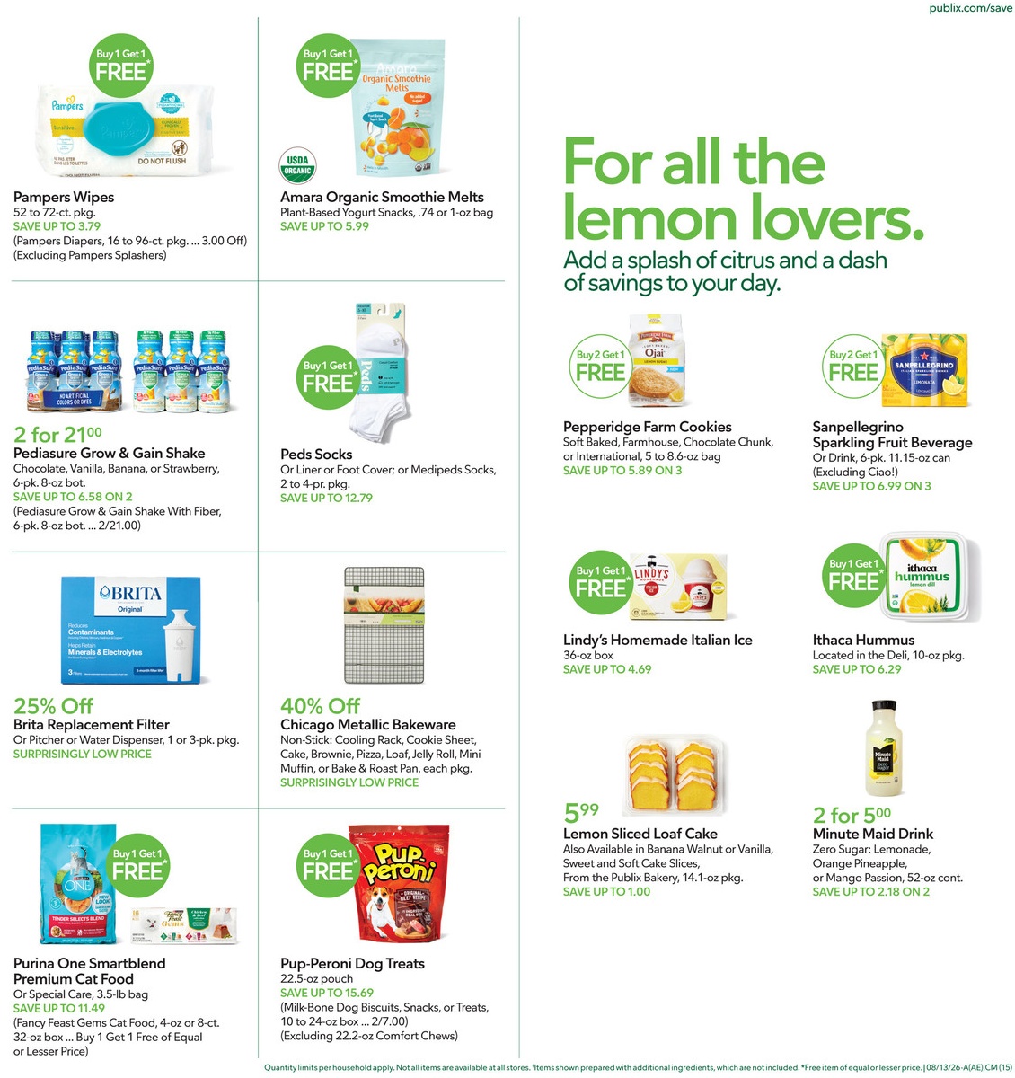 Publix Weekly Ad Page 15