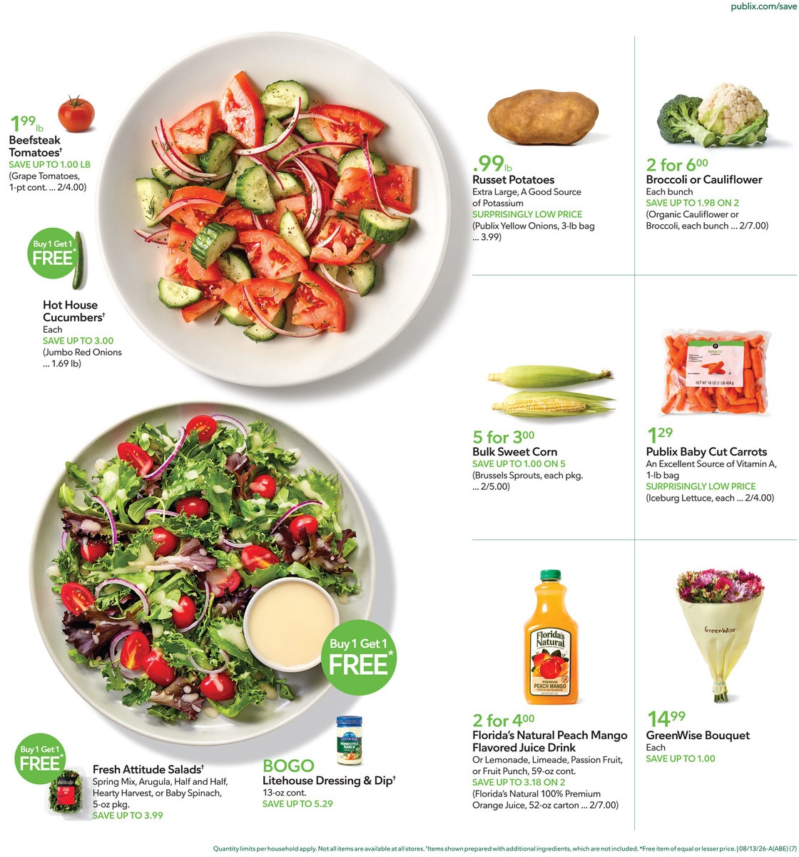 Publix Weekly Ad Page 7