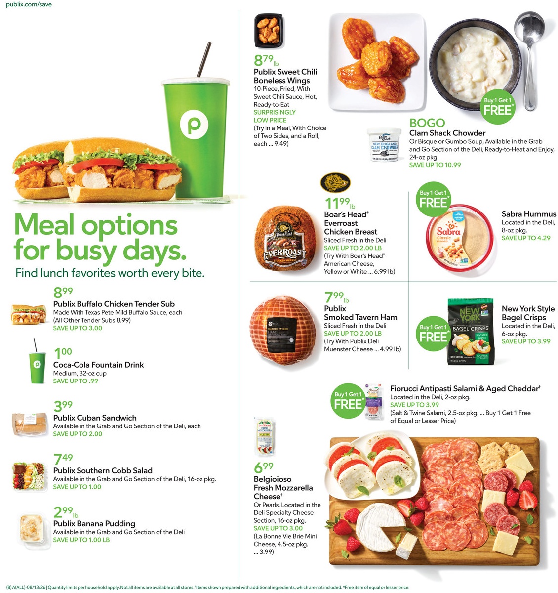 Publix Weekly Ad Page 8