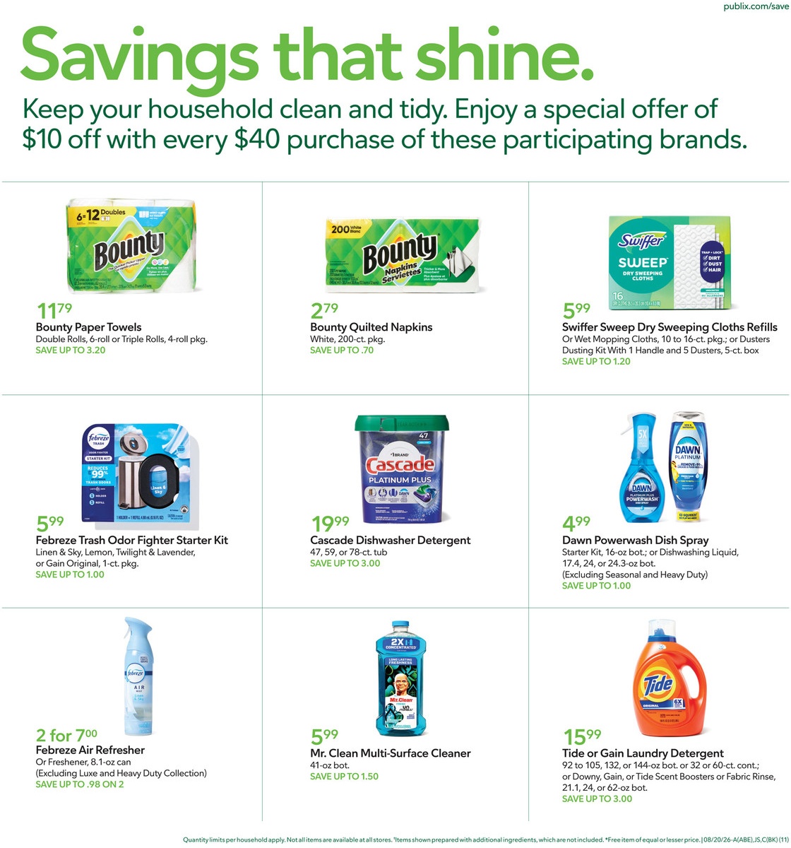 Publix Weekly Ad Page 11