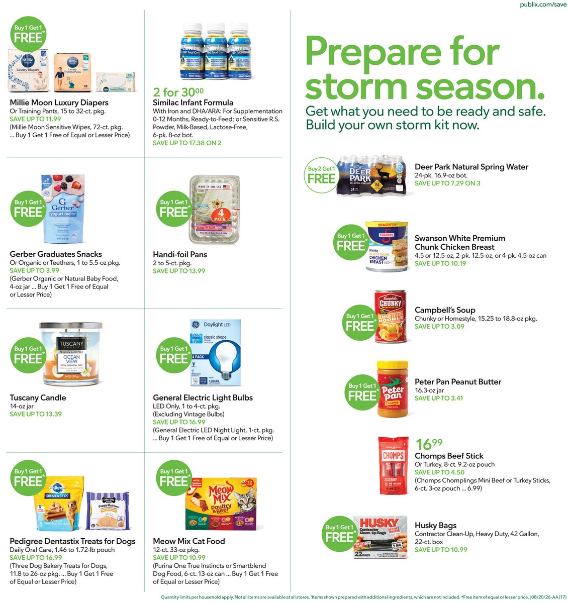 Publix Weekly Ad Page 17