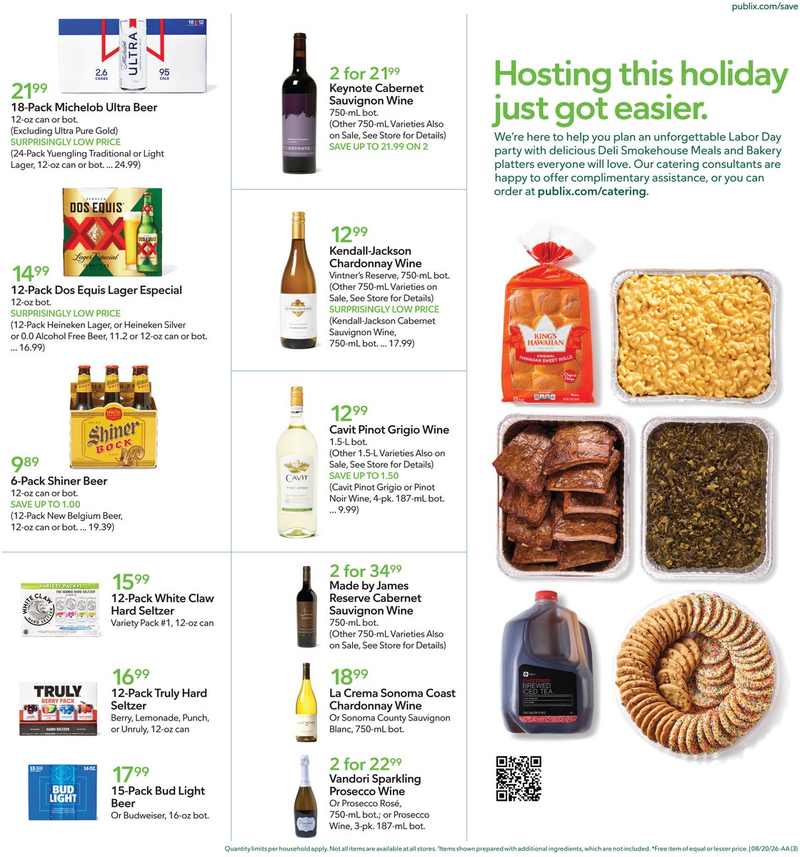 Publix Weekly Ad Page 3