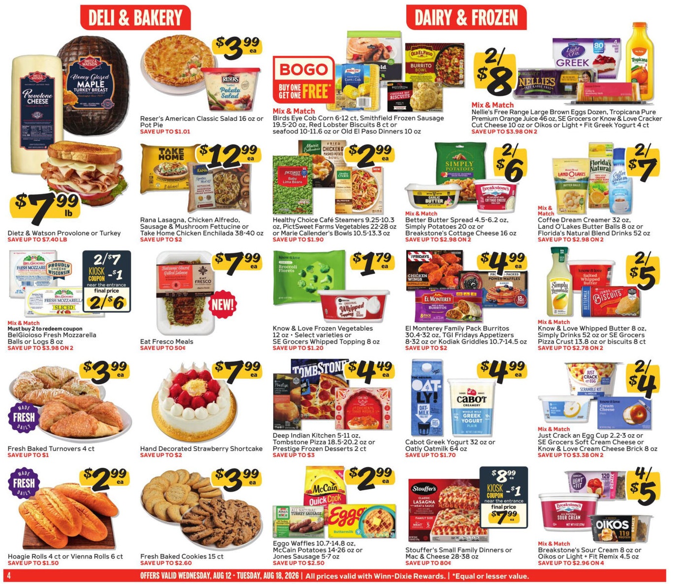 Winn-Dixie Weekly Ad Page 4
