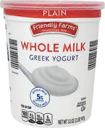 Friendly Farms Whole Milk Greek Yogurt