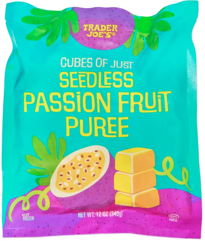 Frozen Seedless Passion Fruit Puree