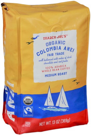 Organic Columbia Anei Fair Trade Coffee - official