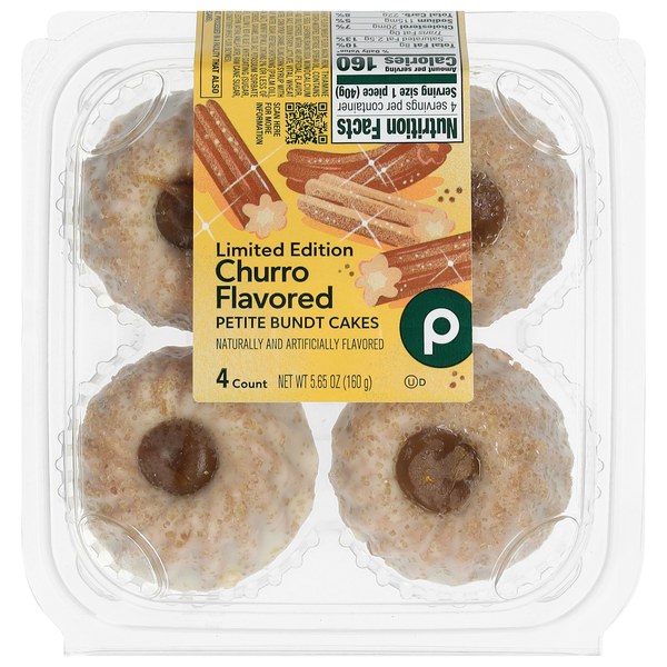 11. Churro Petite Bundt Cakes