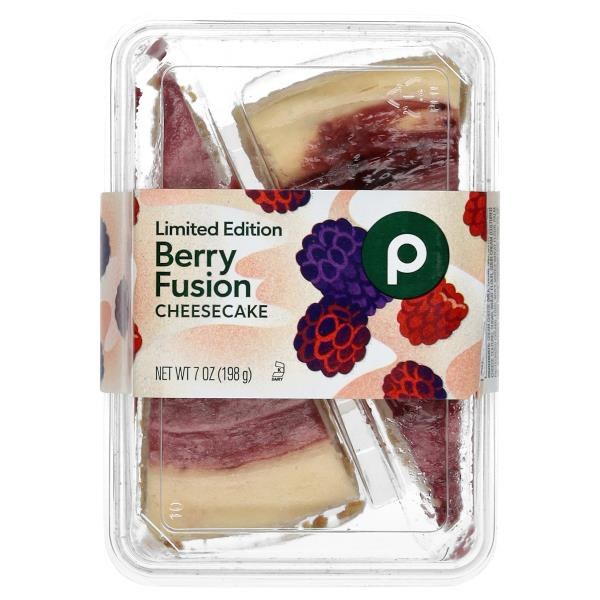 12. Berry Fusion New York-Style Cheesecake
