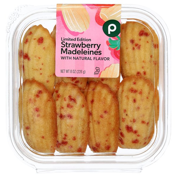 13. Strawberry Madeleines