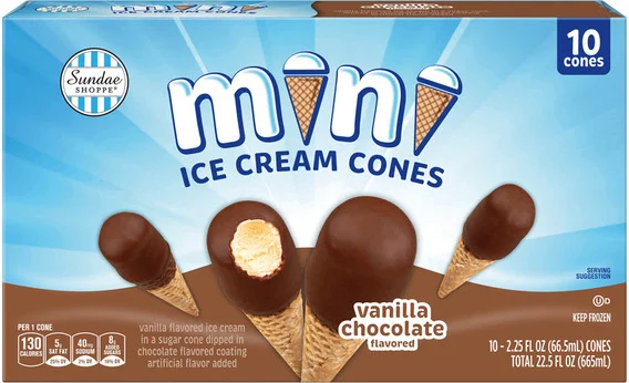 Sundae Shoppe Mini Ice Cream Cones