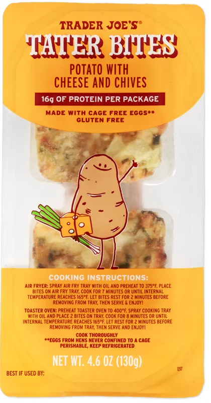 Tater Bites with Cheese and Chives