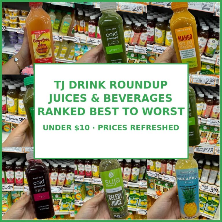 Trader Joe’s Drink Roundup: Best to Worst Juices and Beverages Under $10