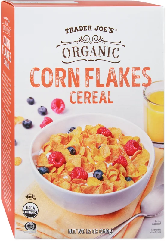 Trader Joe's Organic Corn Flakes Cereal
