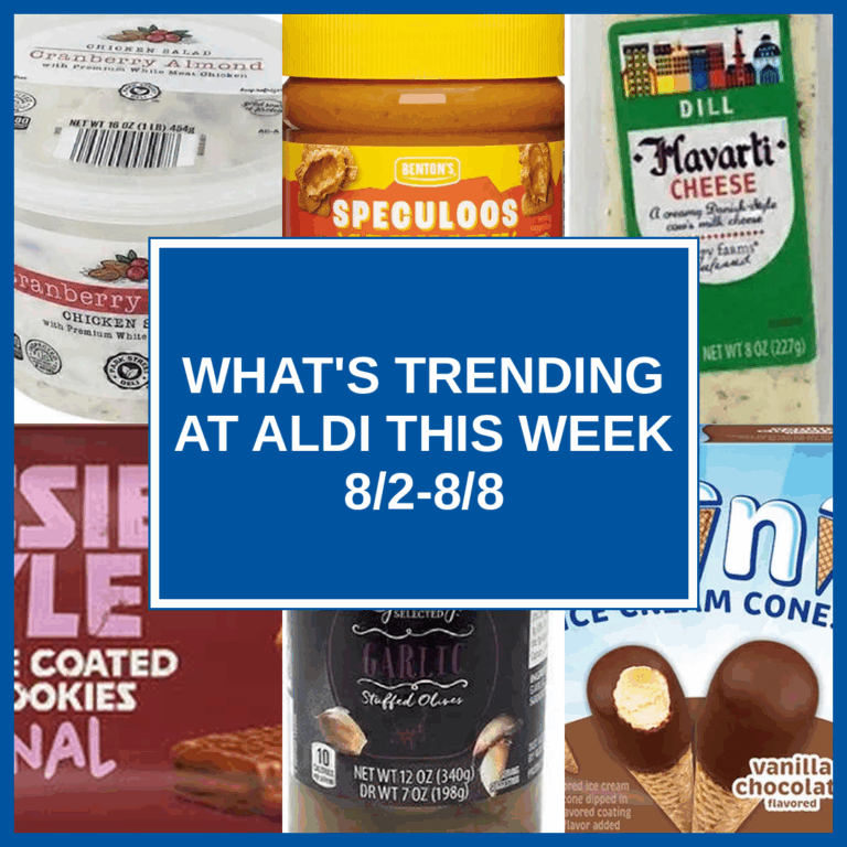 What’s Trending at Aldi This Week (8/2 – 8/8)