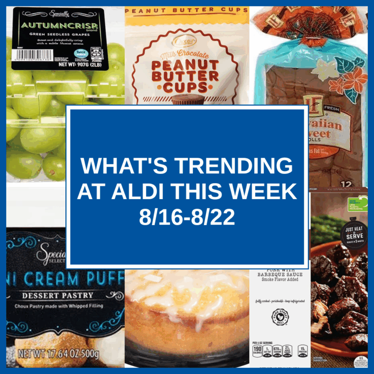 What’s Trending at Aldi This Week (8/16-8/22)