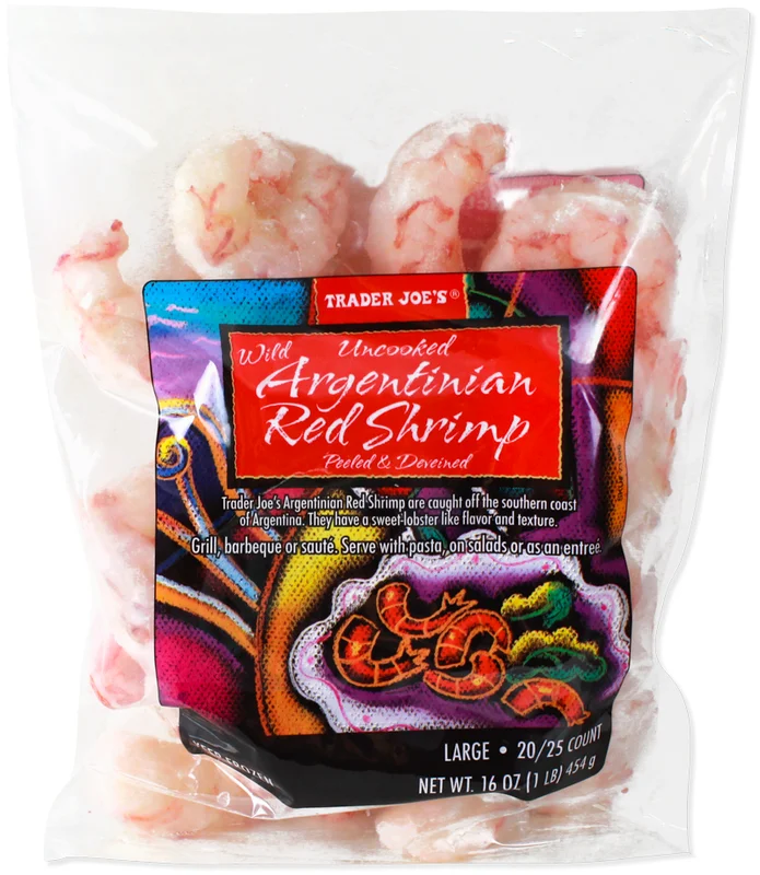 Wild Raw Argentinian Red Shrimp