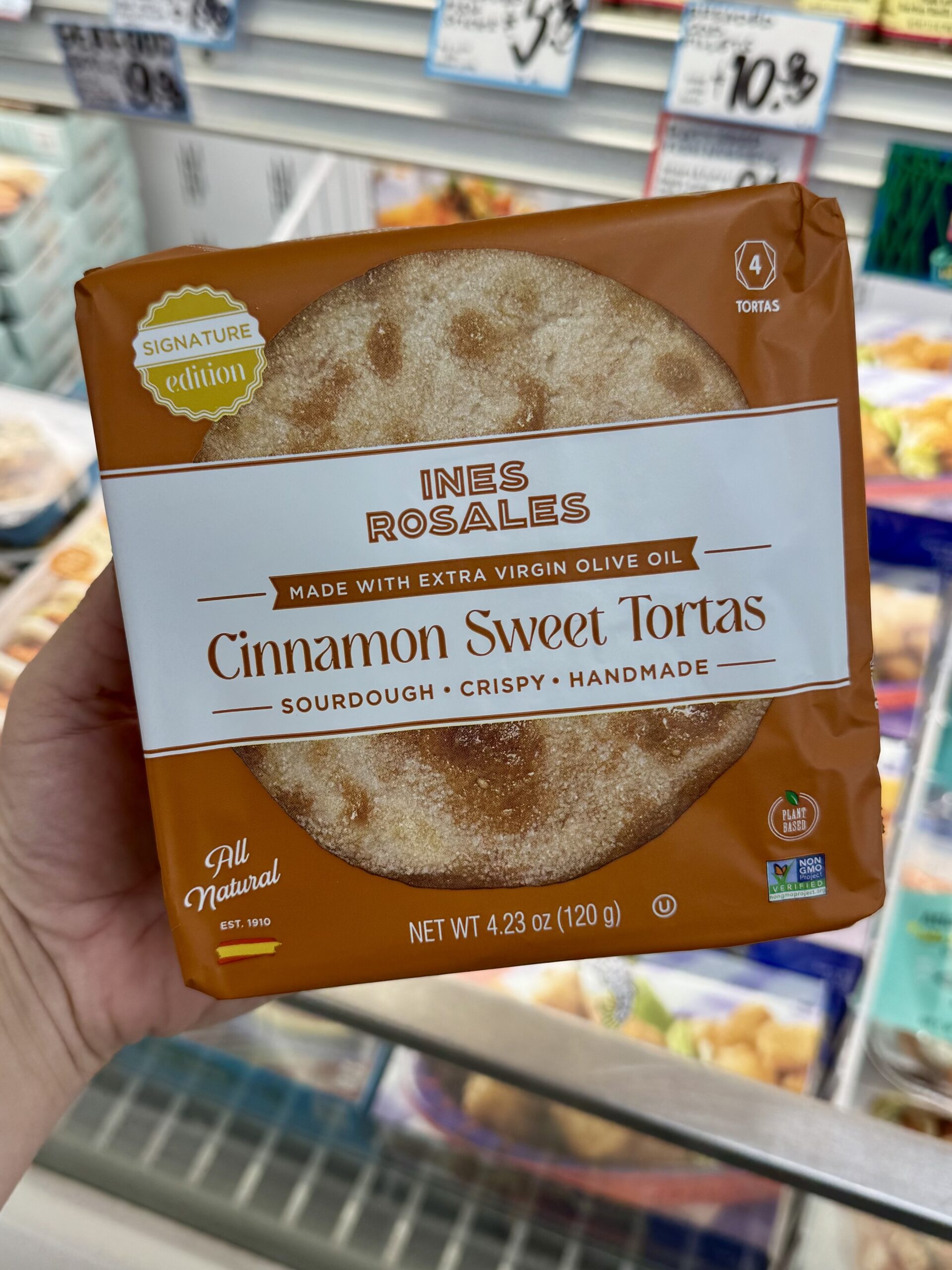 Ines Rosales Cinnamon Sweet Tortas - in store
