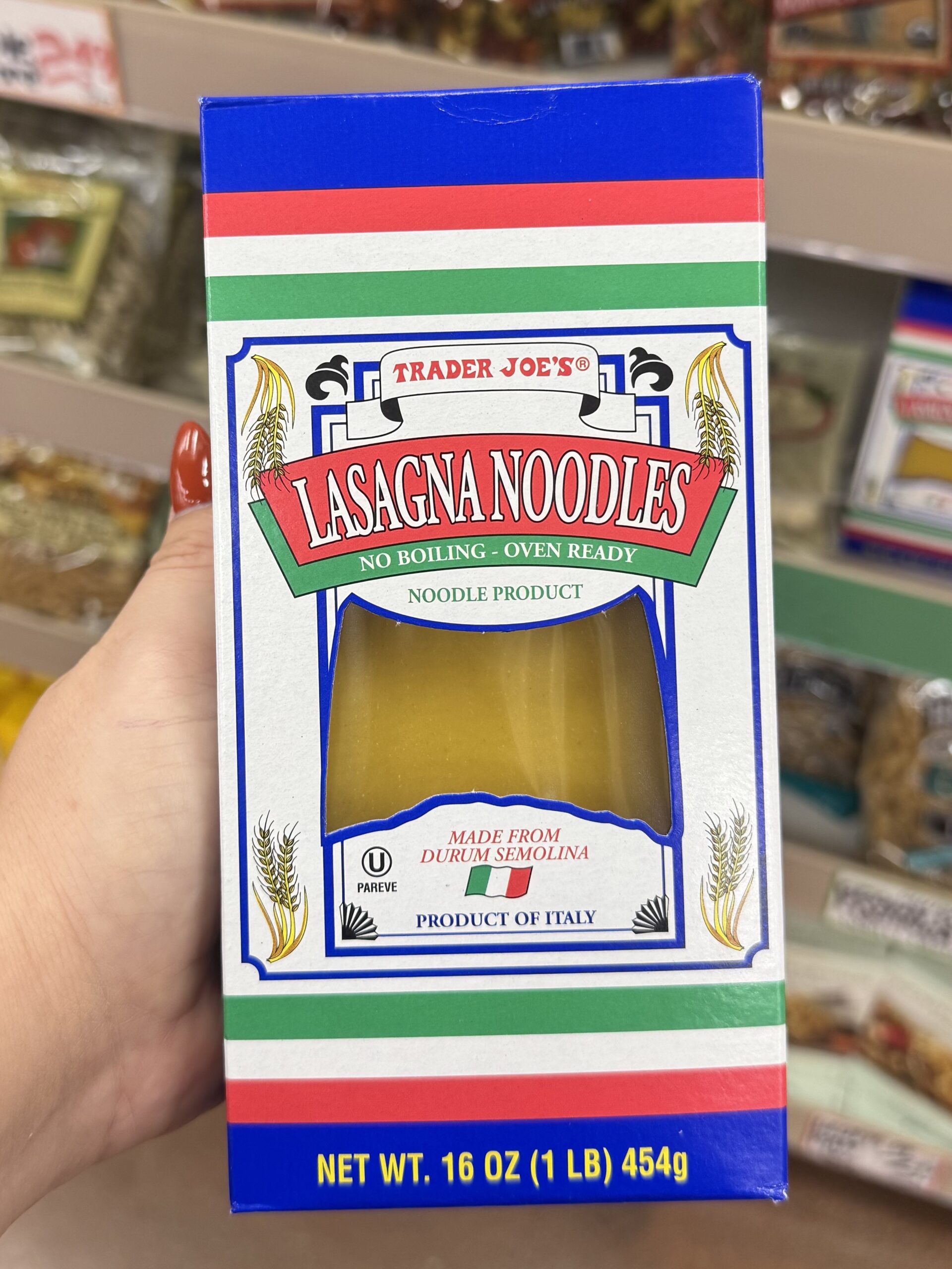 Lasagna Noodles No Boiling - Oven Ready - in store