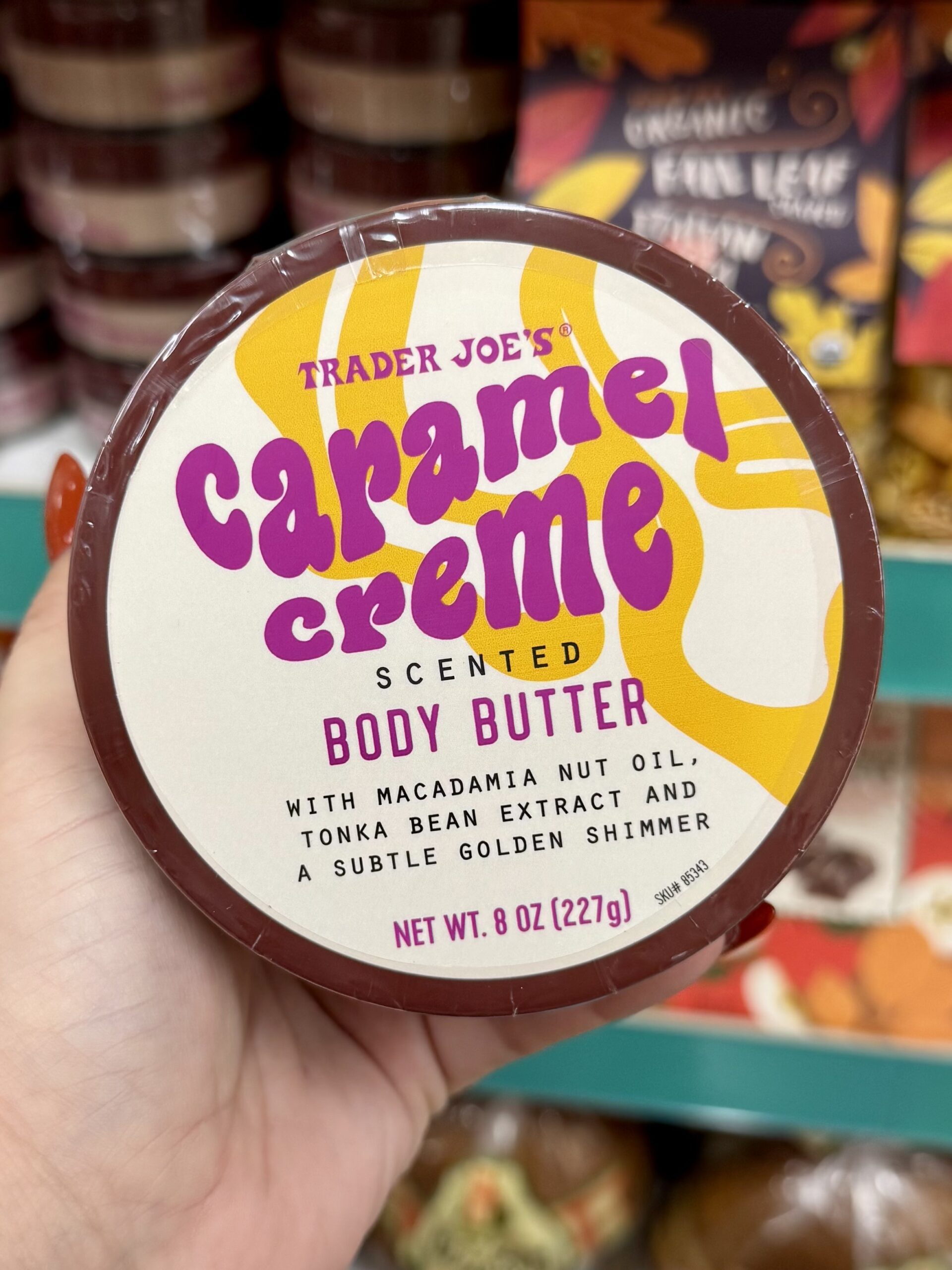 Caramel Creme Scented Body Butter - in store