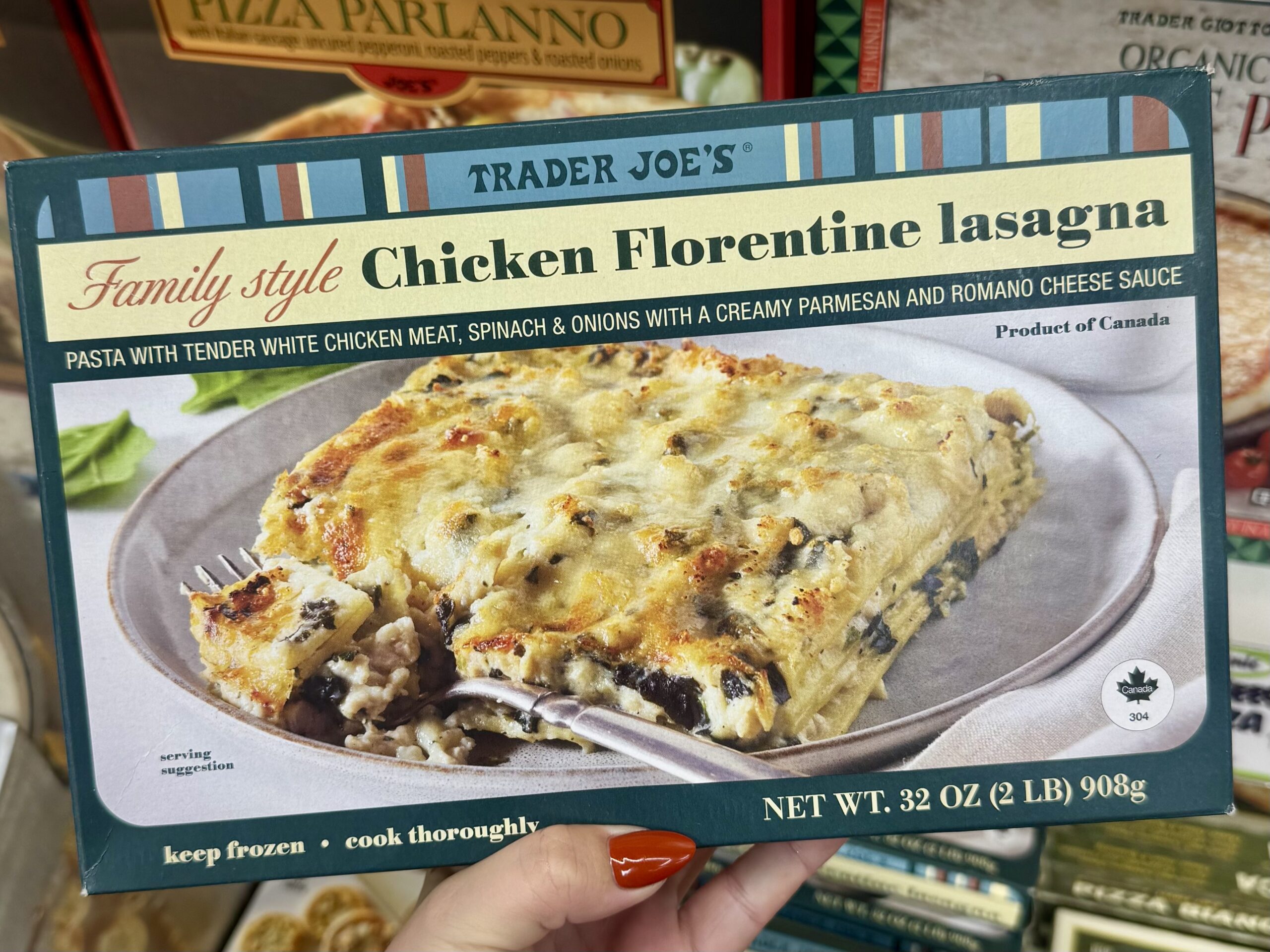 Chicken Florentine Lasagna - in store