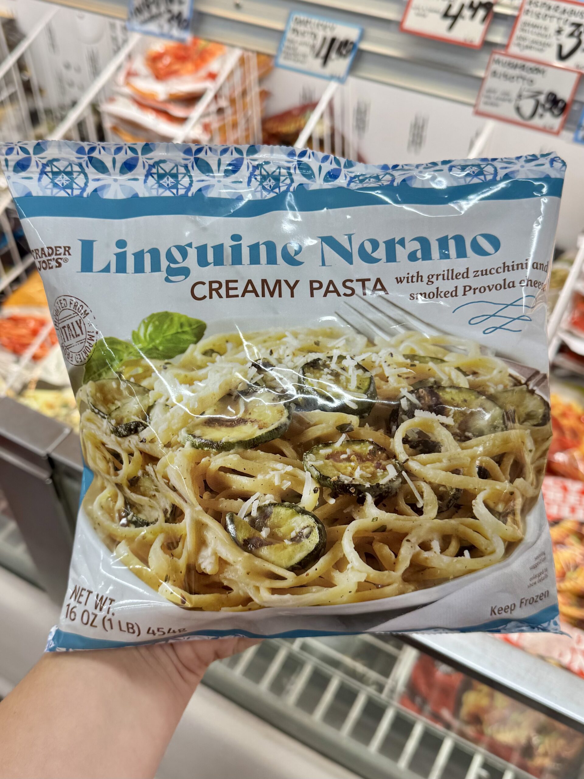 Linguine Nerano - in store