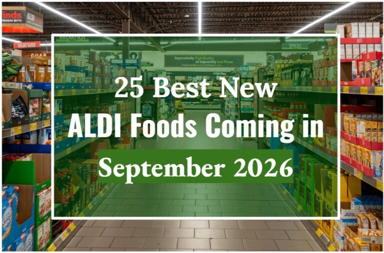 25 Best New ALDI Foods Coming in September 2026