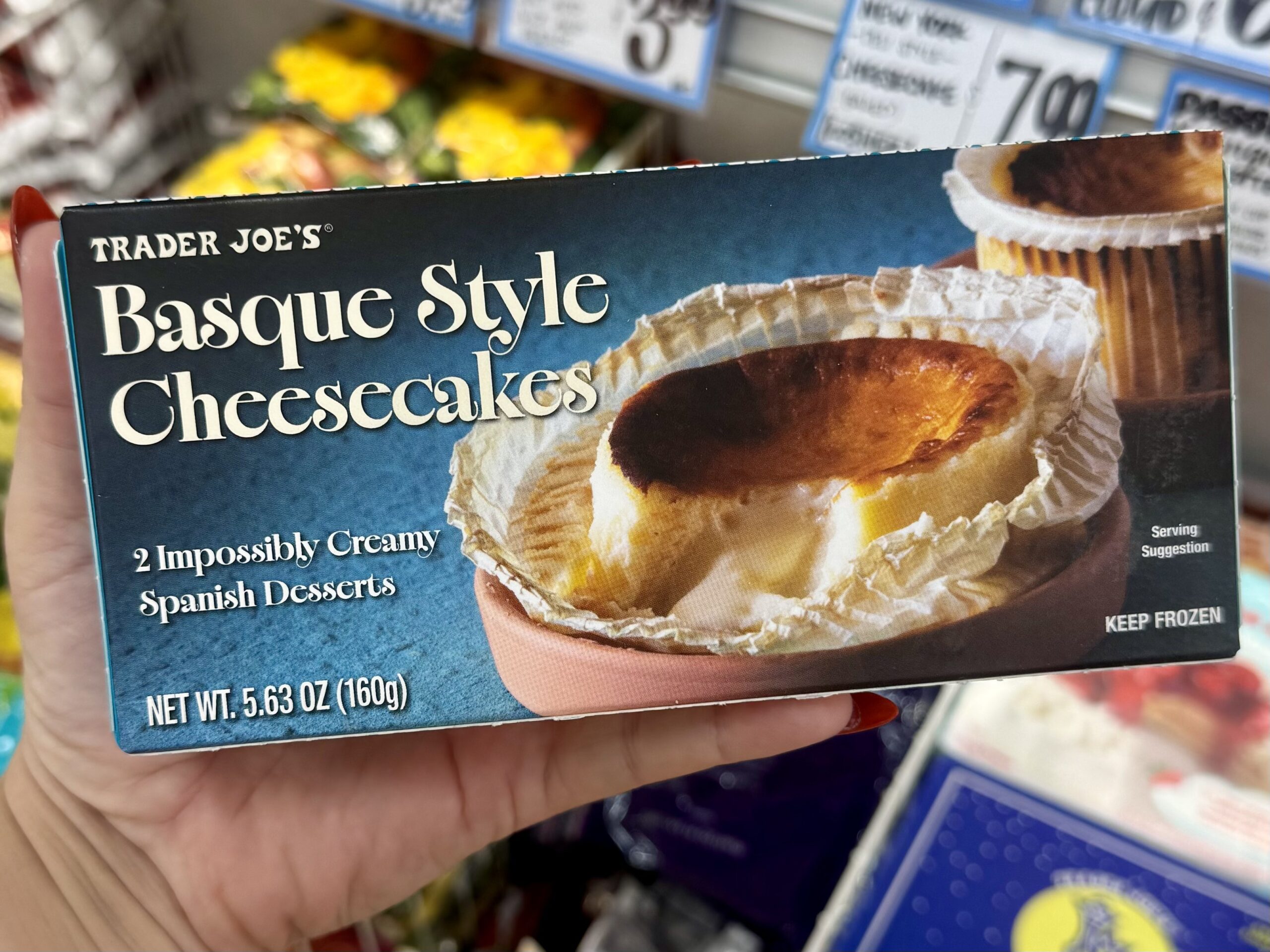 Basque Style Cheesecakes - in store