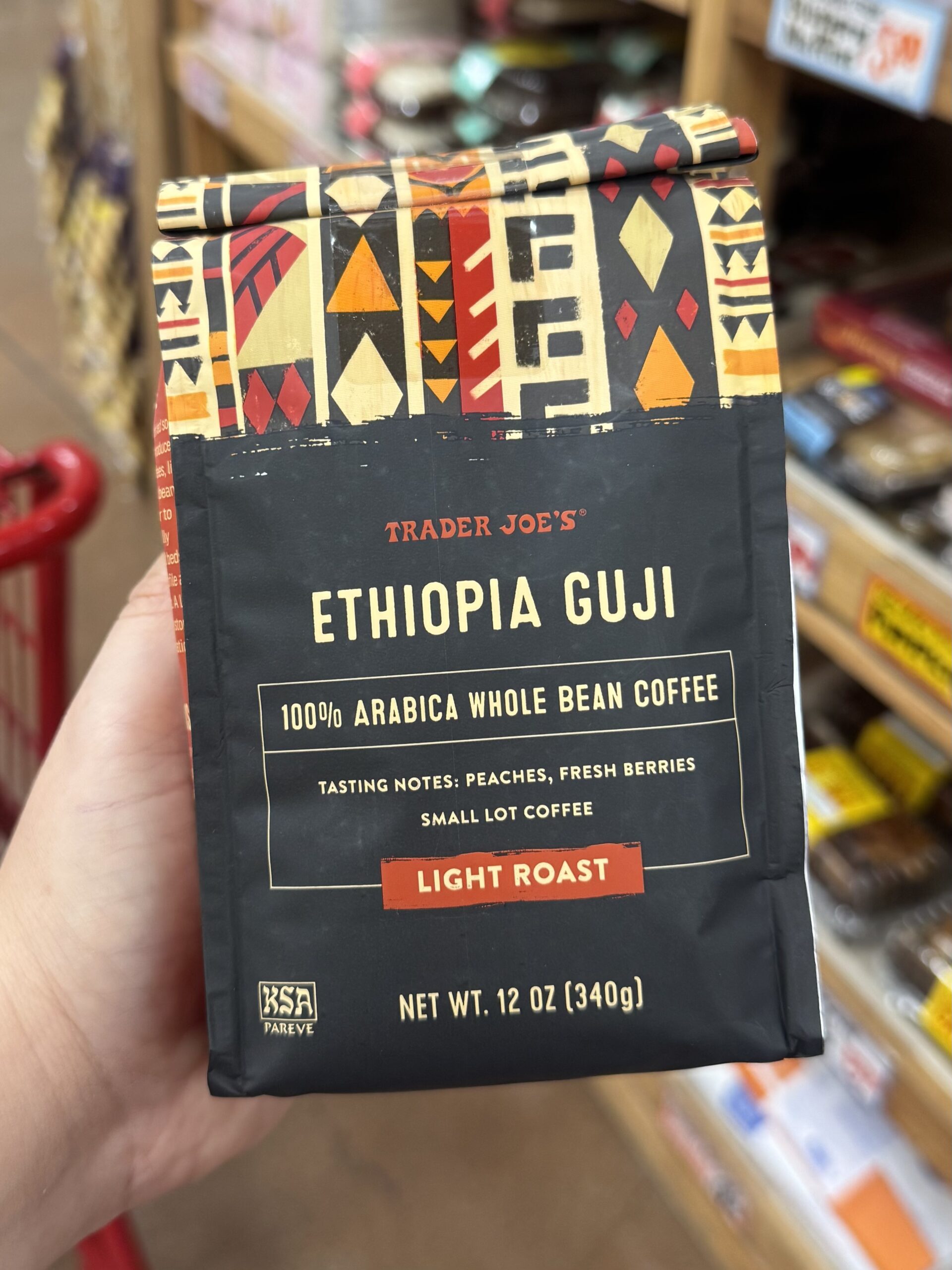 Trader Joe's Ethiopia Guji 100% Arabica Whole Bean Coffee - in store